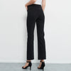 Straight High Waist Jeans Women Vintage Black Stretch Loose Long Denim Pants Streetwear Ladies trouser