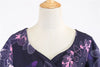 Women Flower Print Autumn Dress Casual Winter Half Sleeve Elegant Vintage Dress Robe Femme Pinup Office Party Vestidos
