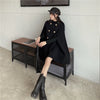Autumn Winter Plus Size Women Coat Woolen Cloth Cloak Loose Overcoat Female Manteau Femme Hiver Oversize