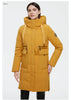 brand women's coat Women's winter jacket down parka warm outwear Female black patchwork thick jacket 020