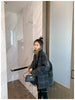 Bella philosophy Winter Korean Overcoat Women Vintage Woolen Loose Coats female Double Breasted Turn-down Collar Overcoat
