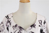 Women Flower Print Autumn Dress Casual Winter Half Sleeve Elegant Vintage Dress Robe Femme Pinup Office Party Vestidos