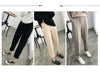 Thicken Women Pencil Pants Autumn Winter Trousers OL Style Female Work Suit Pants Loose Female Trousers Capris 6648