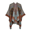 Winter Poncho Women Capes Scarf Imitation Cashmere Ladies Scarves Warm Shawls Wraps Woman Ponchos Bufanda Mujer Foulard