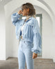 Autumn Cropped Corduroy Jackets Overcoat Single Breasted Lantern Sleeve Coats Women Vintage Winter Women Jacket 18047
