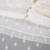 Elegant Women Ruffles Midi Dresses Dot Printing Long Sleeve Buttons Up Ball Gowns French Style Female Chiffon Dress
