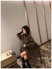 Bella philosophy Winter Korean Overcoat Women Vintage Woolen Loose Coats female Double Breasted Turn-down Collar Overcoat
