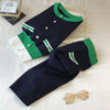 Autumn Women Knit Cardigans Sweater And Skirts Sets Single Breasted Knitted Coats Bodycon Skirt Two Pieces Suits Outfits