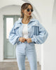 Autumn Cropped Corduroy Jackets Overcoat Single Breasted Lantern Sleeve Coats Women Vintage Winter Women Jacket 18047