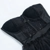 Women Mesh See Though Lace Patchwork Cascading Ruffles High Side Split Bodycon Maxi Dress Sexy Night Party Long Dresses