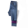 Winter Thick Women Warm Skinny Jeans Simple Stretch Velvet Fleece Female High Waist Denim Pencil Pants Clothes 36 38 40