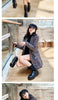 Spring Autumn Small Fragrance Wind Temperament Plaid Tweed Jacket Women Mid-length All-match Woolen Coat