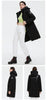 brand women's coat Women's winter jacket down parka warm outwear Female black patchwork thick jacket 020