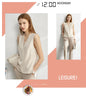 Minimalism Jacket Autumn Office Lady Blazer Women Vneck Tanks Women's Pants Female Shorts Sold Separately Blazers 12513018