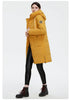 brand women's coat Women's winter jacket down parka warm outwear Female black patchwork thick jacket 020