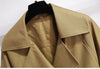 Spring Autumn Women Jacket Causal Windbreaker Famale Basic Jackets Short Coats Double breasted Ladies Outwear Tops K314