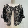 Women's 1920s Shawl Beaded Sequin Deco Evening Cape Bolero Flapper Cover Up European And American Wedding Dress Shawl On Stage