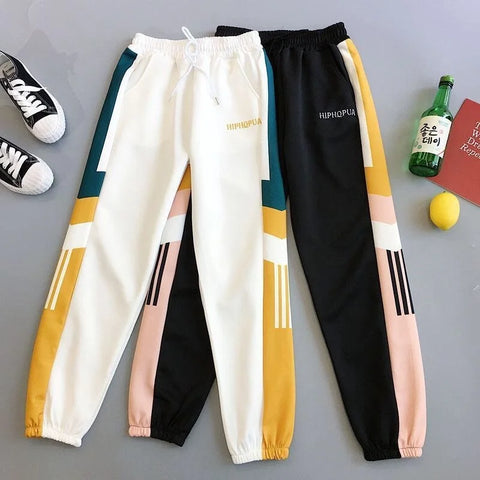 Joggers Women Pants Loose Hip Hop Trousers Baggy Sweatpants Women Streetwear High Waist Casual Plus Size Sport Pants Female