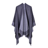 Winter Poncho Women Capes Scarf Imitation Cashmere Ladies Scarves Warm Shawls Wraps Woman Ponchos Bufanda Mujer Foulard