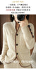 100%Pure Wool Sweater Autumn/Winter Women's Stand-up Collar Cardigan Casual Knit Tops Korean Female Jacket