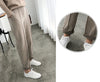 Thicken Women Pencil Pants Autumn Winter Trousers OL Style Female Work Suit Pants Loose Female Trousers Capris 6648