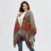 Winter Poncho Women Capes Scarf Imitation Cashmere Ladies Scarves Warm Shawls Wraps Woman Ponchos Bufanda Mujer Foulard