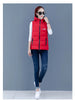 Autumn Winter Down Cotton Vest Women Short Jacket OuterWear All-Match Sleeveless Waistcoat Vests Woman Coat 3XL