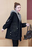 Winter Women Lamb Wool Thick Denim Jacket 5XL Loose Hooded Windbreaker Coat Casual Zipper Jeans Outerwear Warm Parkas