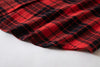 Long Sleeve Sleeping Shirt Nightwear Dress for Woman Plaid Multi Colors Plus Size Shirt Nightdress Cardigan Nighty for Ladies