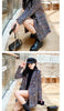 Spring Autumn Small Fragrance Wind Temperament Plaid Tweed Jacket Women Mid-length All-match Woolen Coat