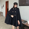 Autumn Winter Plus Size Women Coat Woolen Cloth Cloak Loose Overcoat Female Manteau Femme Hiver Oversize