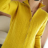 Women's Cardigan Knitted Jacket Spring Autumn Korean All-Match Slim Sweater Large Size Tops Female S-6XL свитер