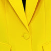 High Street Runway Designer Suit Set Women's Single Button Blazer Flare Pants Suit