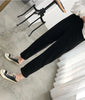 Thicken Women Pencil Pants Autumn Winter Trousers OL Style Female Work Suit Pants Loose Female Trousers Capris 6648