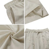 Elegant Women's Wide Leg Pants Autumn Trousers Casual Drawstring Pantalon Palazzo Female Elastic Waist Turnip Oversized