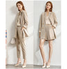 Minimalism Jacket Autumn Office Lady Blazer Women Vneck Tanks Women's Pants Female Shorts Sold Separately Blazers 12513018