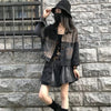 Embroidery Leopard Jeans Jacket Feminine Short Coats Distressed Brushed Streetwear Loose Spring Autumn Outwear Women's Jackets