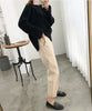 Thicken Women Pencil Pants Autumn Winter Trousers OL Style Female Work Suit Pants Loose Female Trousers Capris 6648