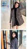 Spring Autumn Small Fragrance Wind Temperament Plaid Tweed Jacket Women Mid-length All-match Woolen Coat