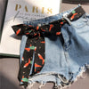 Choice Ribbon Jeans Dress Belt Women Imitation Silk scarf Tie Decorative Cloth Strips All-Matchwide Waist Belt For Women 5X200CM