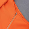Bodycon Women Dress Sexy One Shoulder Long Sleeve Orange Black Blue Bow-Knot Wedding Evening Party Dresses Vestido