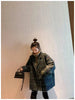 Bella philosophy Winter Korean Overcoat Women Vintage Woolen Loose Coats female Double Breasted Turn-down Collar Overcoat