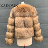 Woman Faux Raccoon Fur Coat Short Warm Fur Top Furry Jacket Women Winter Plush Fluffy Fur Coats for Woman