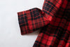 Long Sleeve Sleeping Shirt Nightwear Dress for Woman Plaid Multi Colors Plus Size Shirt Nightdress Cardigan Nighty for Ladies