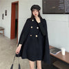 Autumn Winter Plus Size Women Coat Woolen Cloth Cloak Loose Overcoat Female Manteau Femme Hiver Oversize