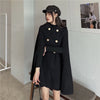 Autumn Winter Plus Size Women Coat Woolen Cloth Cloak Loose Overcoat Female Manteau Femme Hiver Oversize
