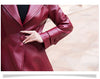 Maxi Fit and Flare Leather Trench Coat for Women Spring Long Designer Clothing Women Long Sleeve Lapel