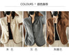 100%Pure Wool Sweater Autumn/Winter Women's Stand-up Collar Cardigan Casual Knit Tops Korean Female Jacket