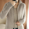 Women's Cardigan Knitted Jacket Spring Autumn Korean All-Match Slim Sweater Large Size Tops Female S-6XL свитер