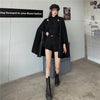 Autumn Winter Plus Size Women Coat Woolen Cloth Cloak Loose Overcoat Female Manteau Femme Hiver Oversize